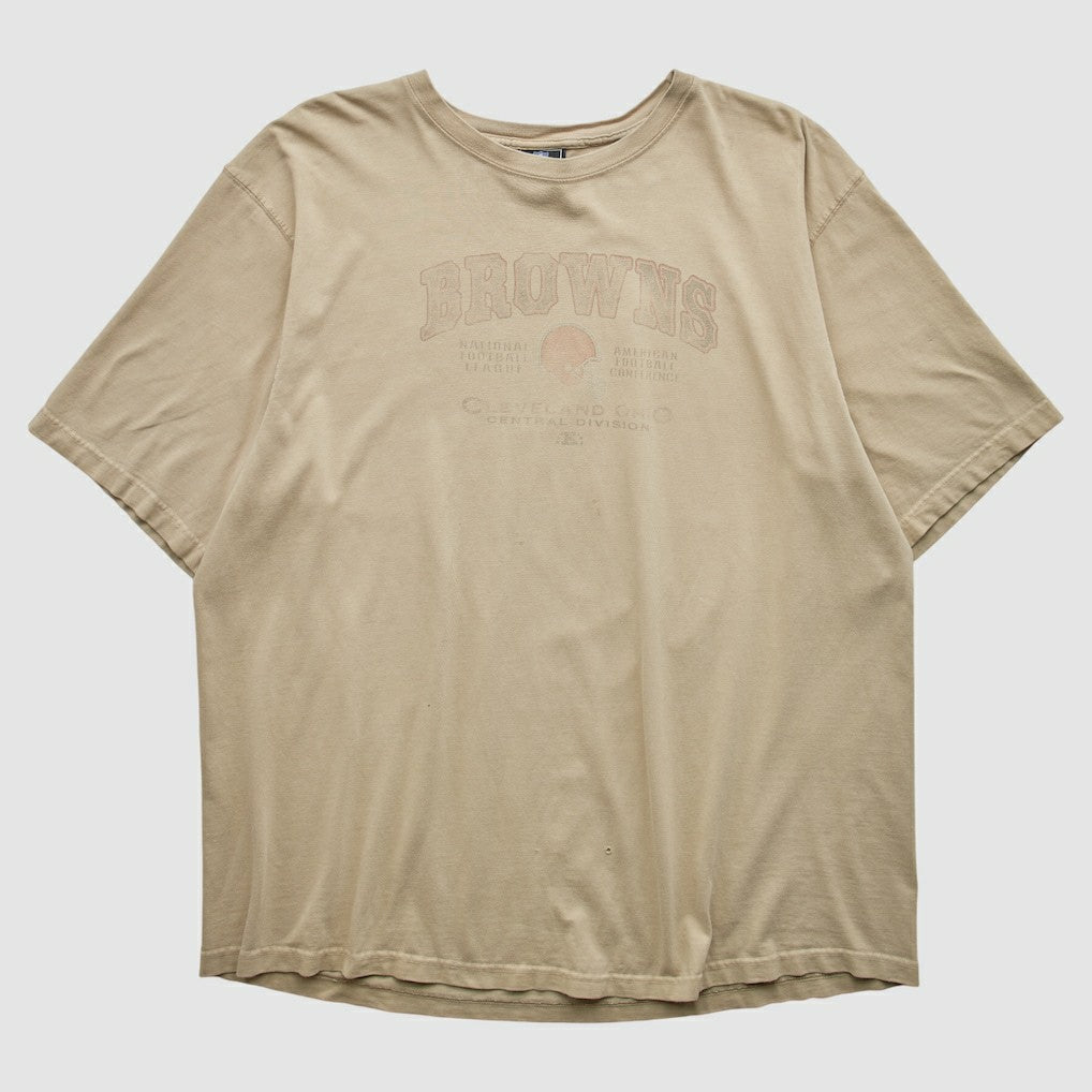 Cleveland Browns NFL 2000s T-shirt Tan Vintage | Fanatics