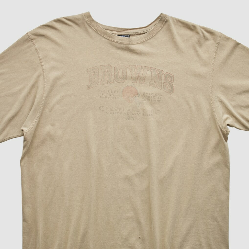Cleveland Browns NFL 2000s T-shirt Tan Vintage | Fanatics