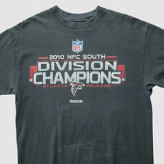 Atlanta Falcons Reebok 2010 T-shirt Charcoal Vintage | Fanatics