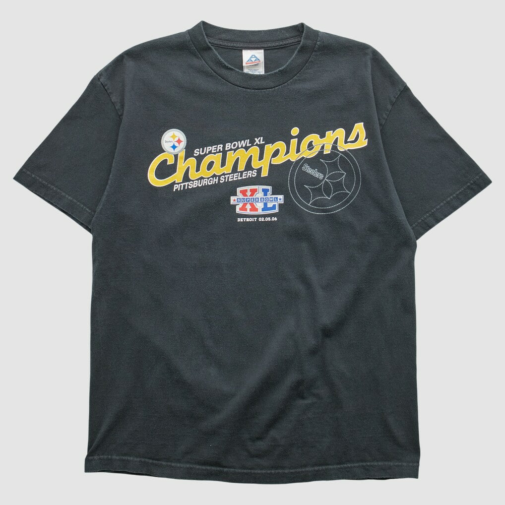Pittsburgh Steelers All Style Apparel & Activewear 2006 T-shirt Black Vintage | Fanatics
