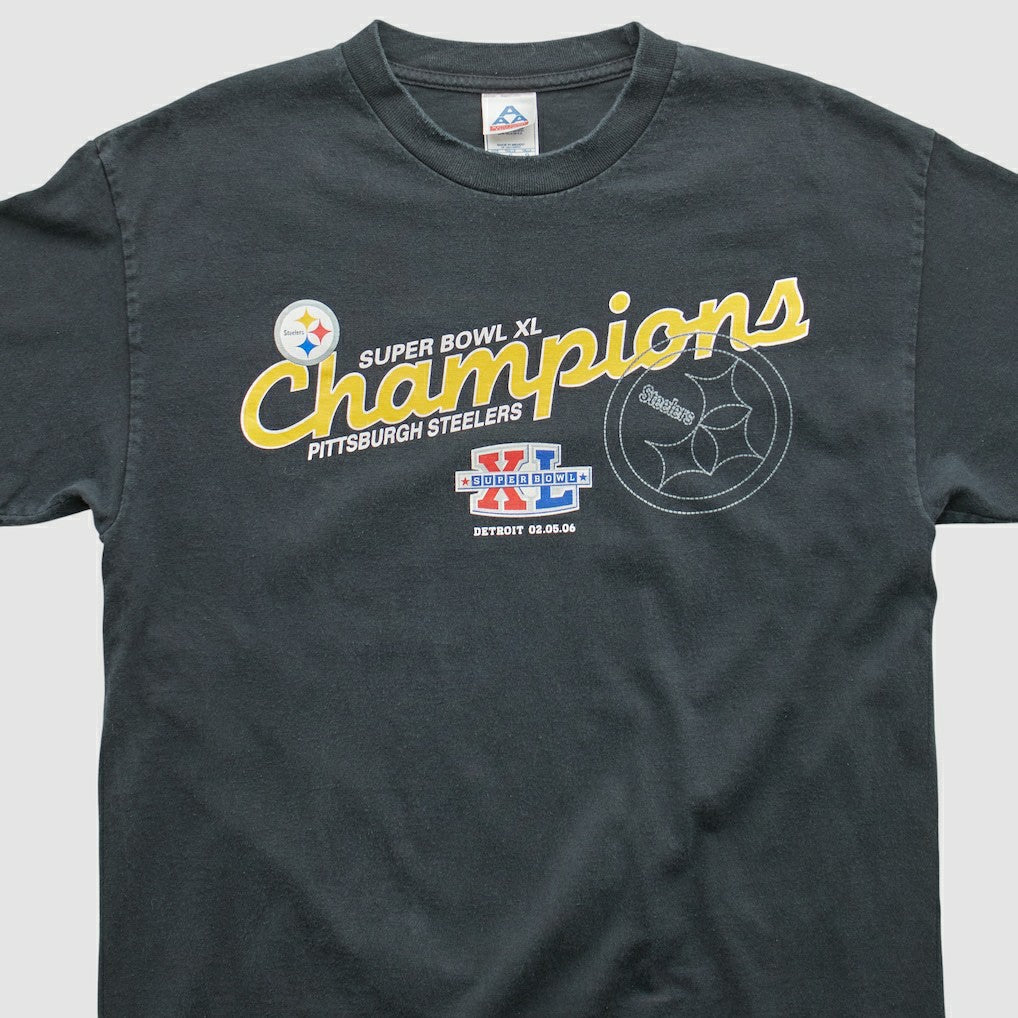 Pittsburgh Steelers All Style Apparel & Activewear 2006 T-shirt Black Vintage | Fanatics