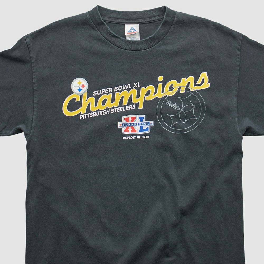 Pittsburgh Steelers All Style Apparel & Activewear 2006 T-shirt Black Vintage | Fanatics