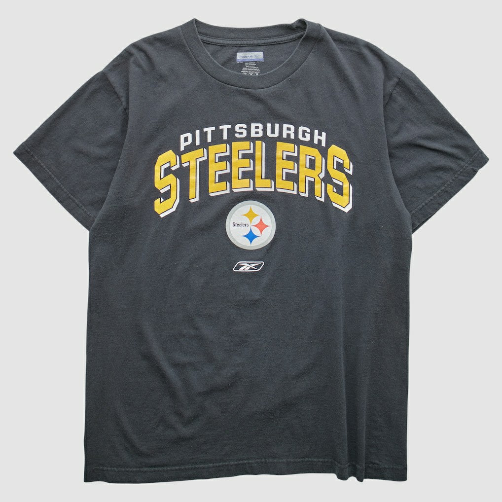 Pittsburgh Steelers Reebok 2000s T-shirt Black Vintage | Fanatics