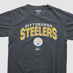 Pittsburgh Steelers Reebok 2000s T-shirt Black Vintage | Fanatics