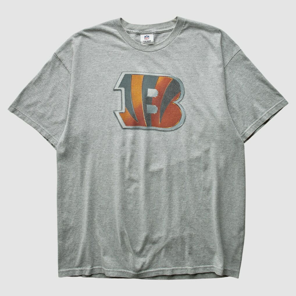 Cincinnati Bengals NFL 2010s T-shirt Heather Gray Vintage | Fanatics