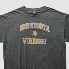 Minnesota Vikings NFL 2010s T-shirt Dark Heather Gray Vintage | Fanatics
