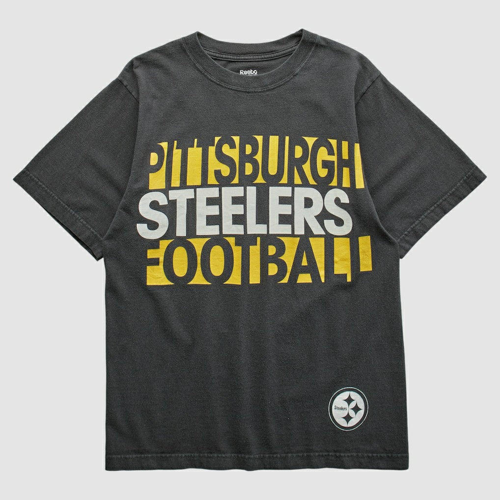 Pittsburgh Steelers Reebok 2000s T-shirt Black Vintage | Fanatics