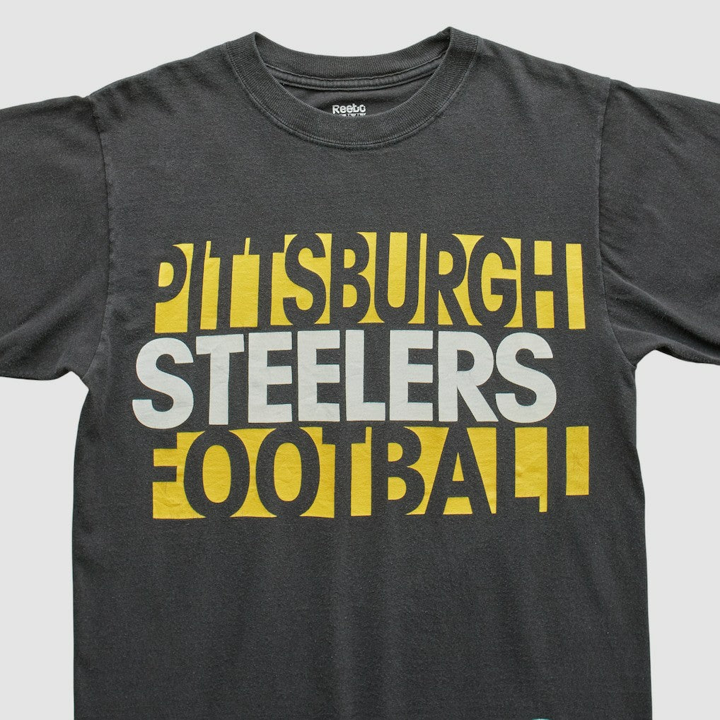 Pittsburgh Steelers Reebok 2000s T-shirt Black Vintage | Fanatics