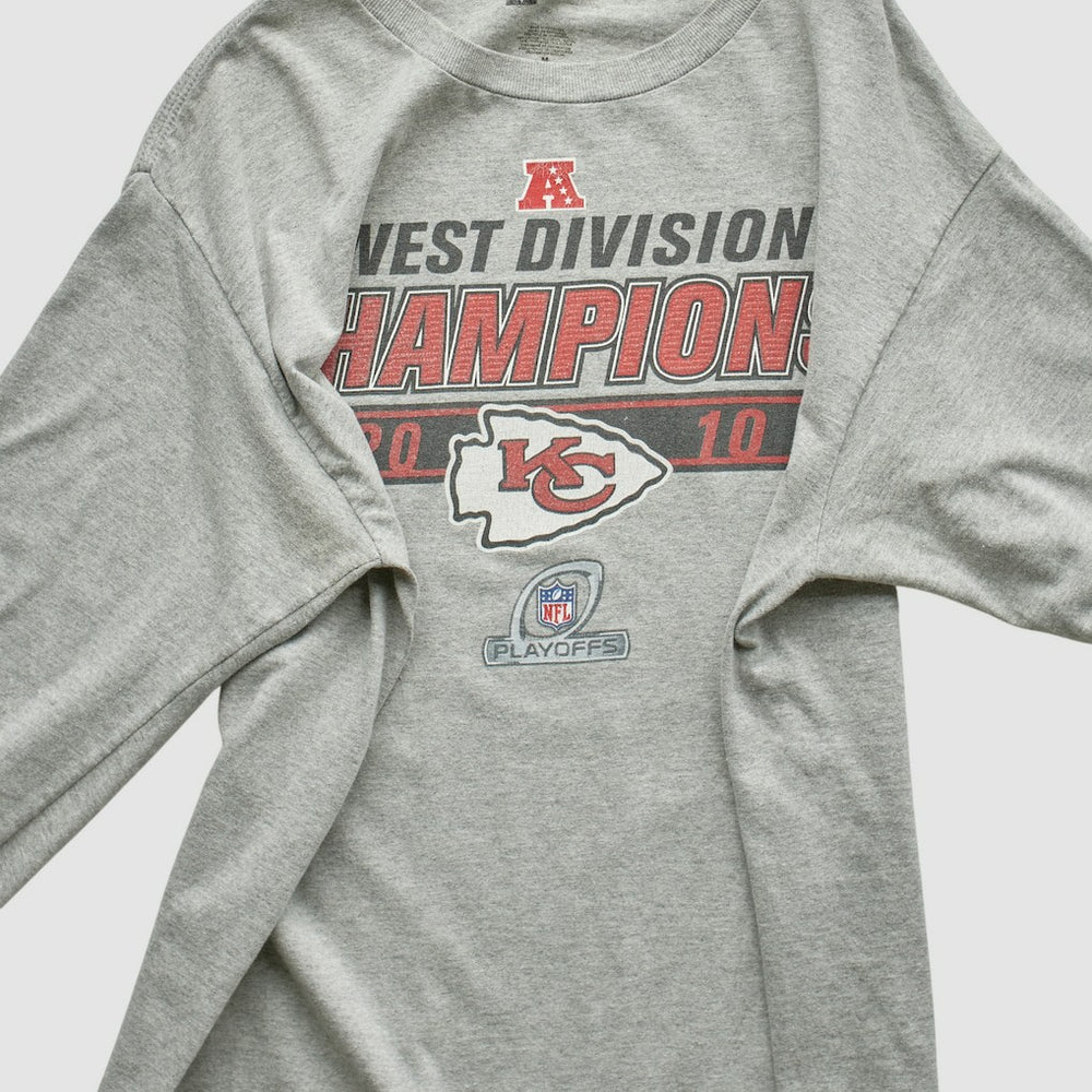 Kansas City Chiefs NFL 2010 Long Sleeve T-shirt Heather Gray Vintage | Fanatics