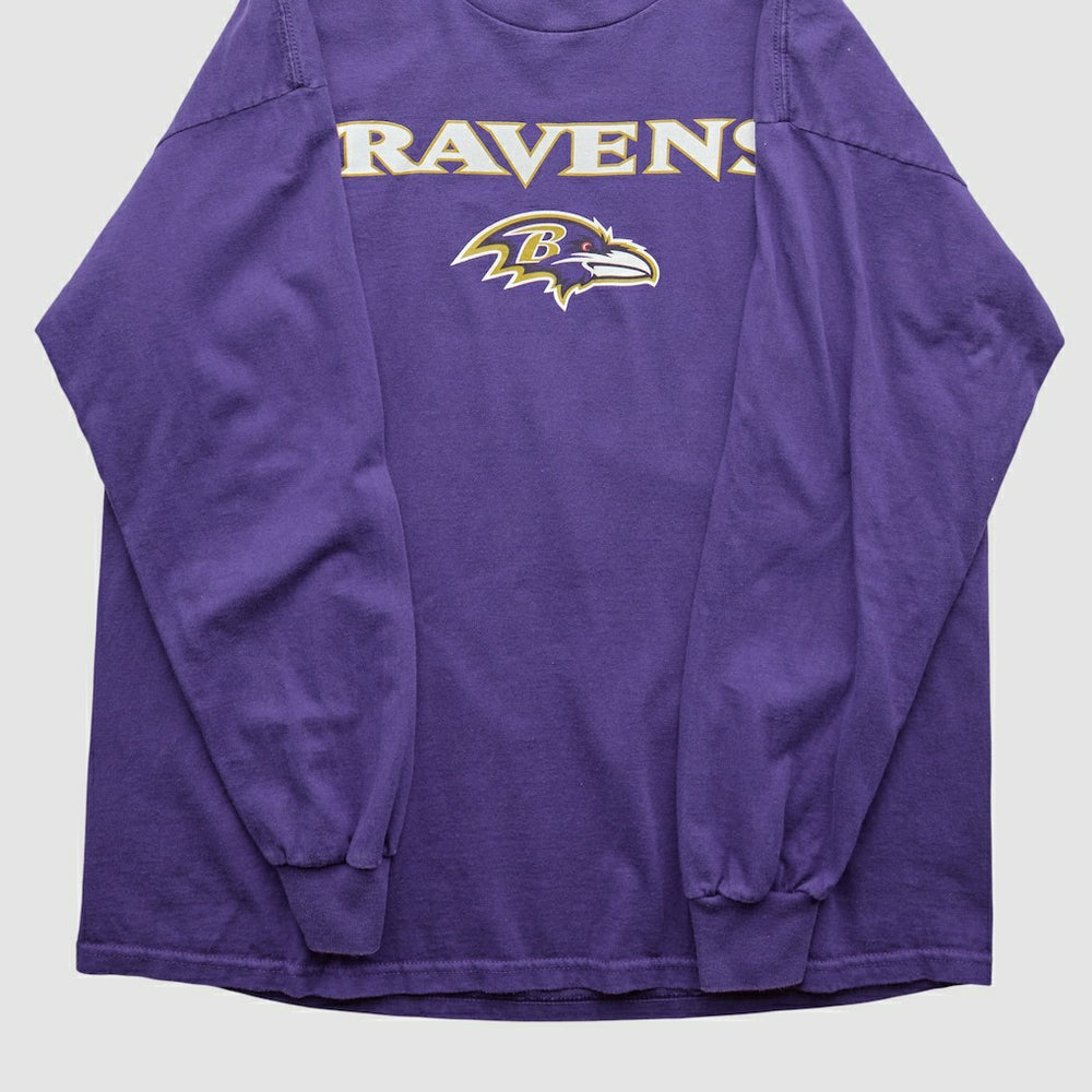 Baltimore Ravens NFL 2000s Long Sleeve T-shirt Purple Vintage | Fanatics