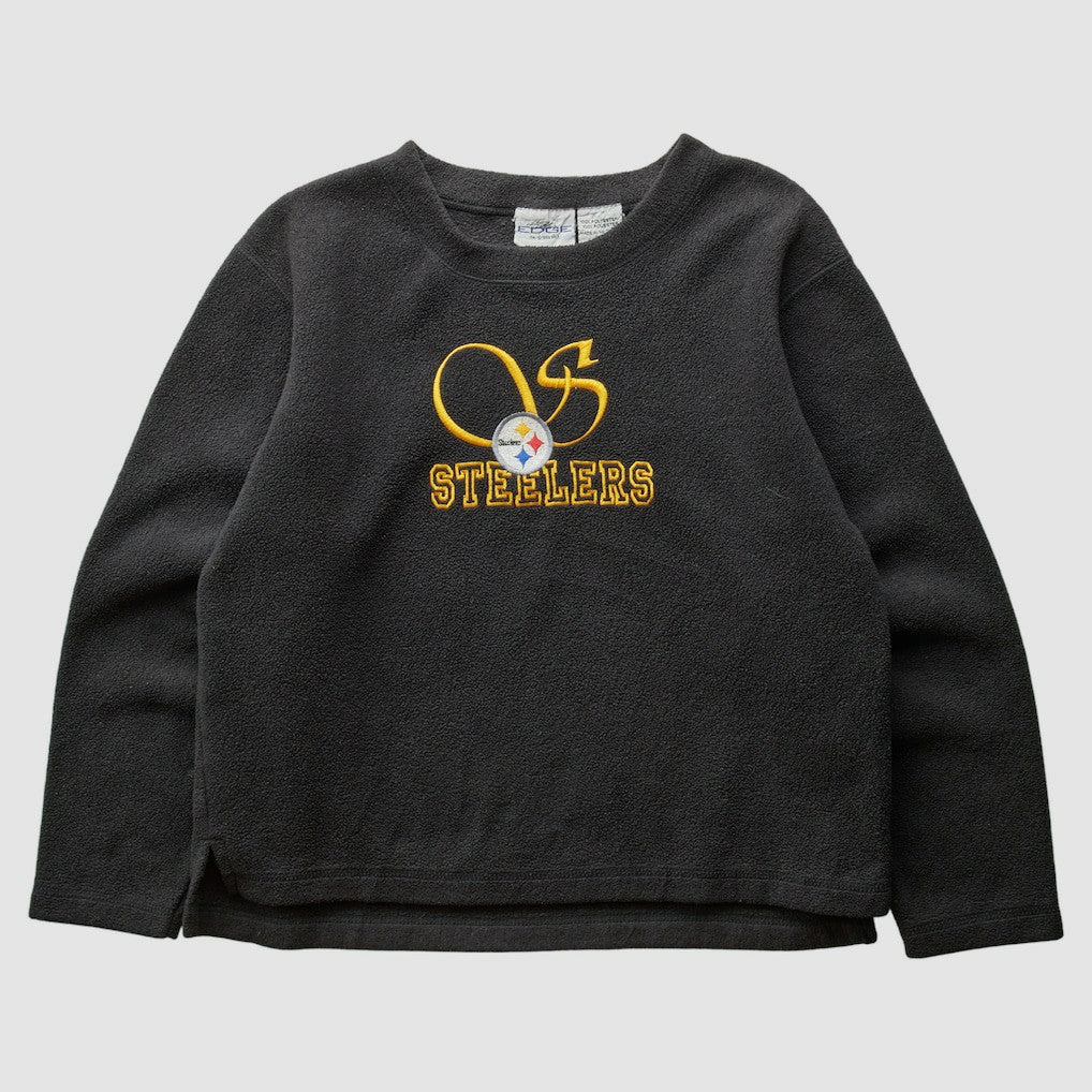 Pittsburgh Steelers Pro Edge 2000s Pullover Sweatshirt Black Vintage | Fanatics