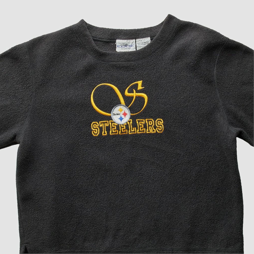Pittsburgh Steelers Pro Edge 2000s Pullover Sweatshirt Black Vintage | Fanatics