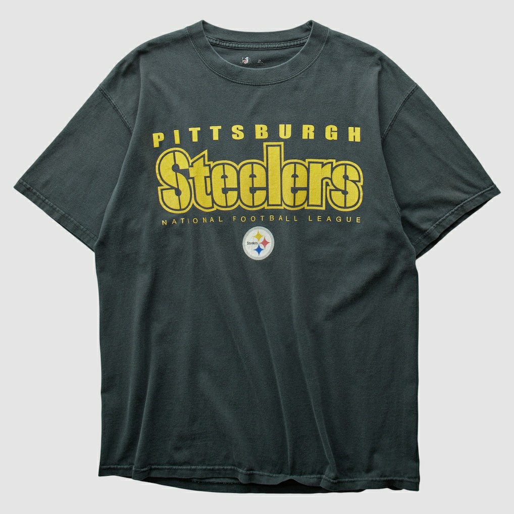 Pittsburgh Steelers NFL 2000s T-shirt Black Vintage | Fanatics