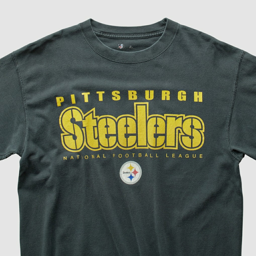 Pittsburgh Steelers NFL 2000s T-shirt Black Vintage | Fanatics
