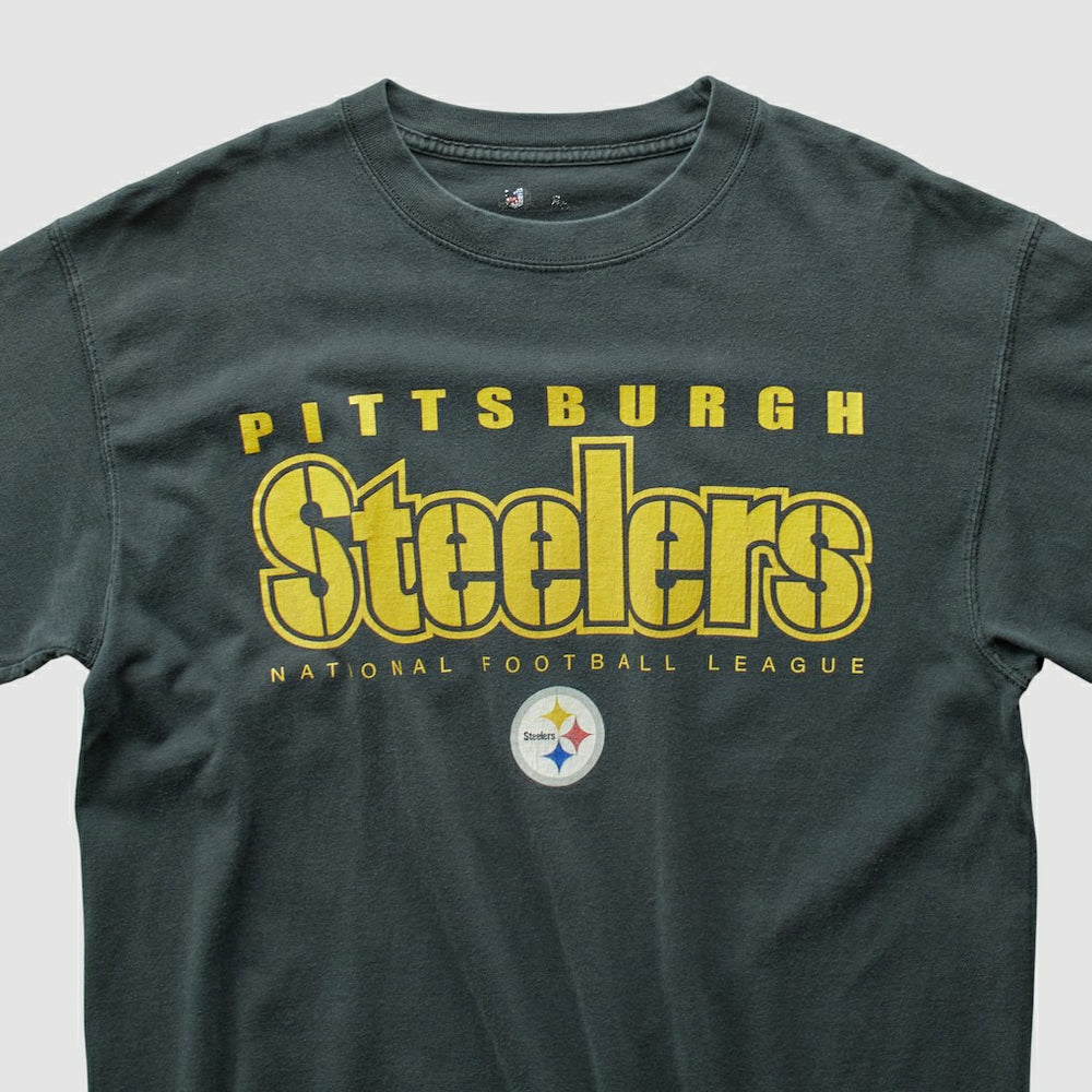 Pittsburgh Steelers NFL 2000s T-shirt Black Vintage | Fanatics
