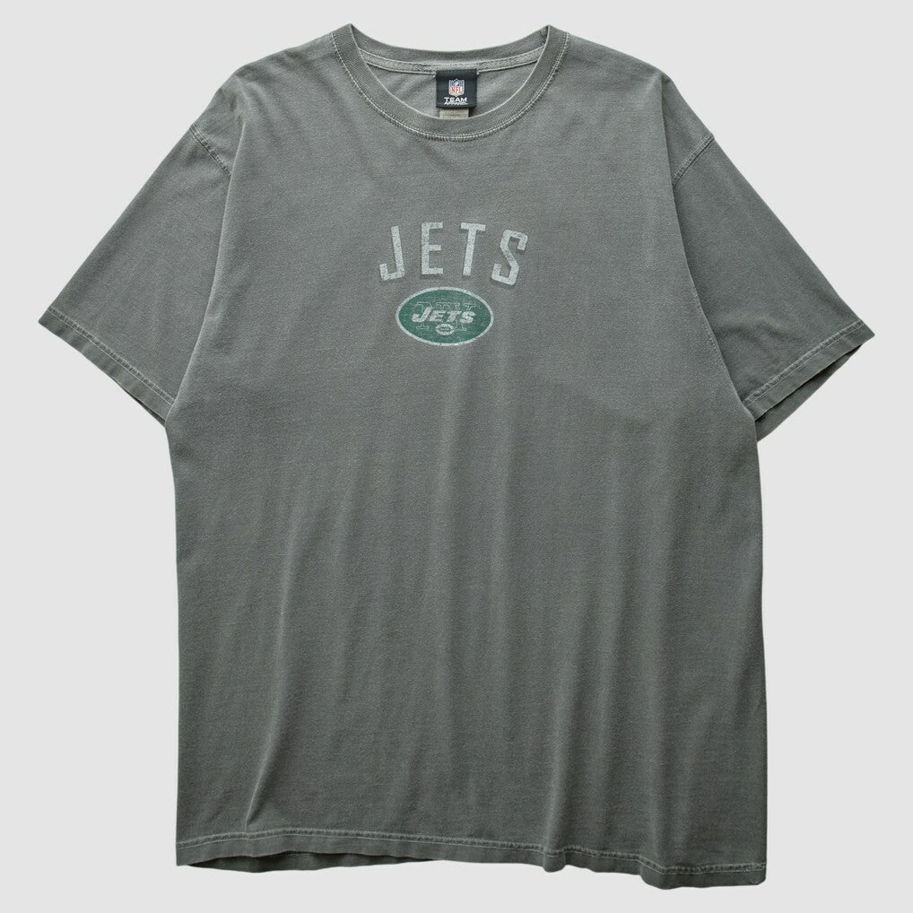 New York Jets NFL 2010s T-shirt Gray Vintage | Fanatics
