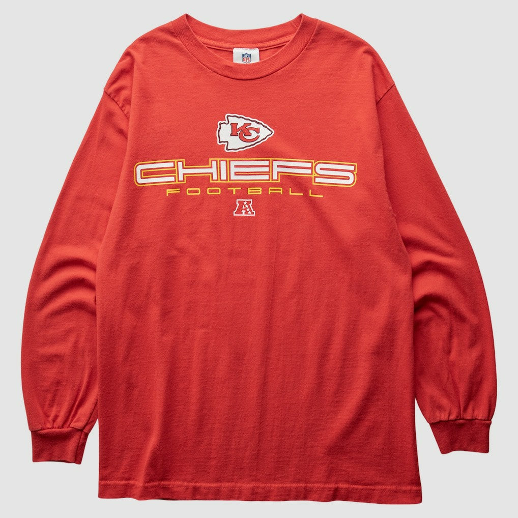 Kansas City Chiefs NFL 2000s Long Sleeve T-shirt Red Vintage | Fanatics