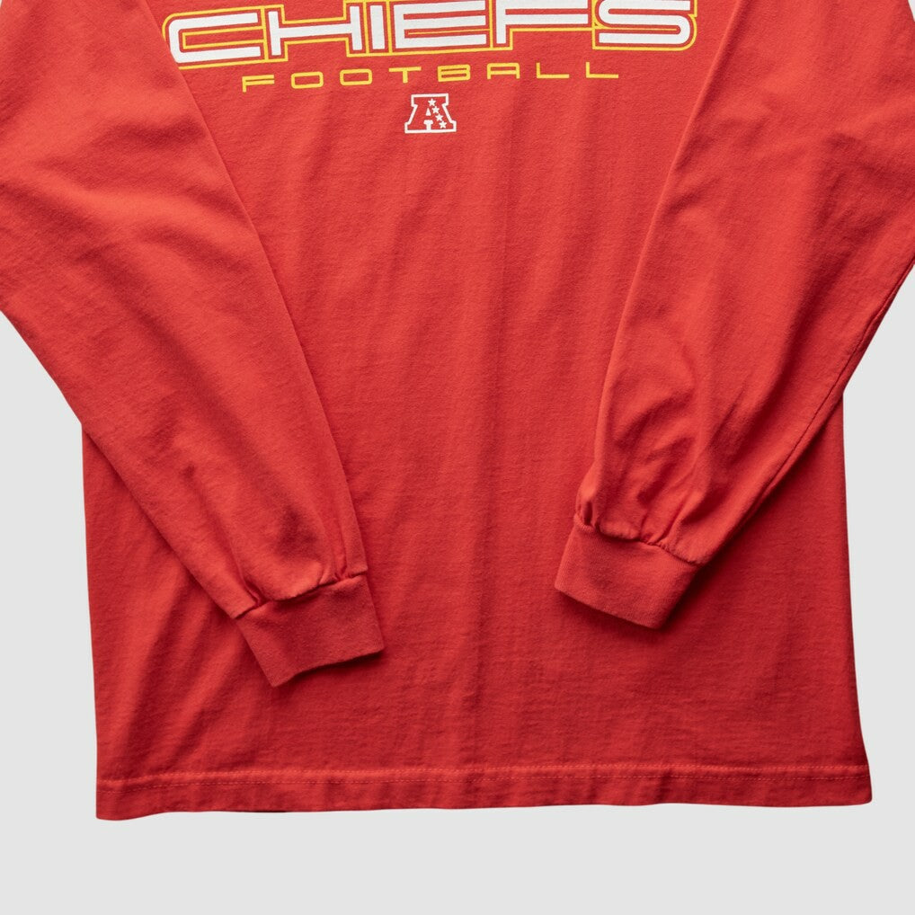 Kansas City Chiefs NFL 2000s Long Sleeve T-shirt Red Vintage | Fanatics