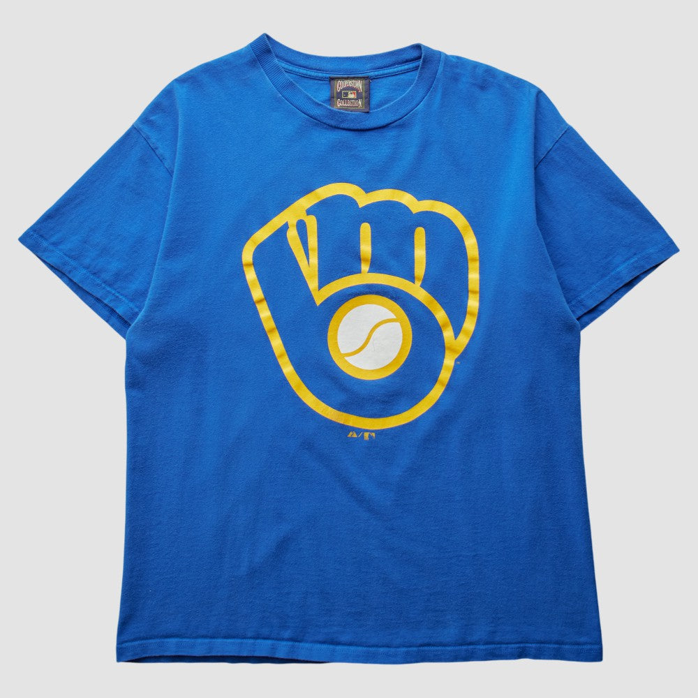 Milwaukee Brewers Majestic 2000s T-shirt - MLB