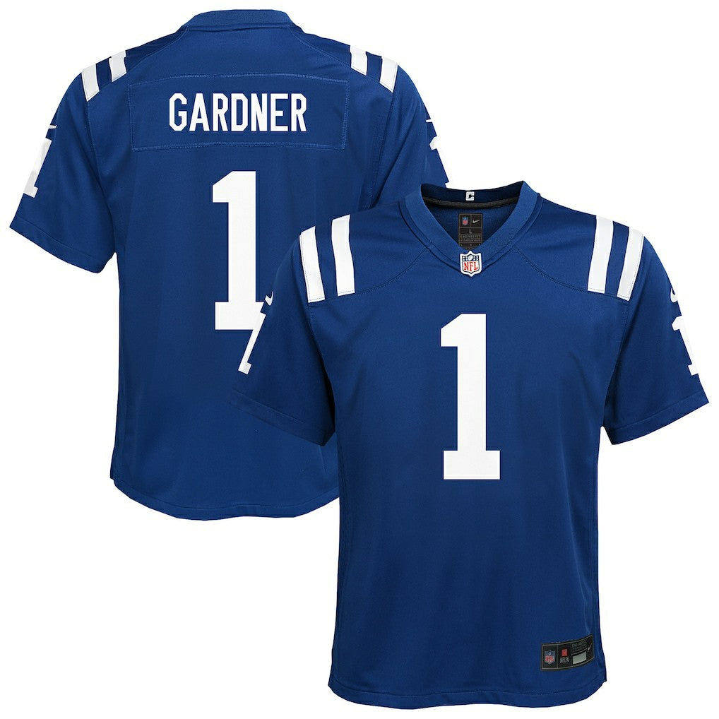 Ahmad Sauce Gardner Indianapolis Colts Youth Home Game Jersey Blue | Nike for Sale