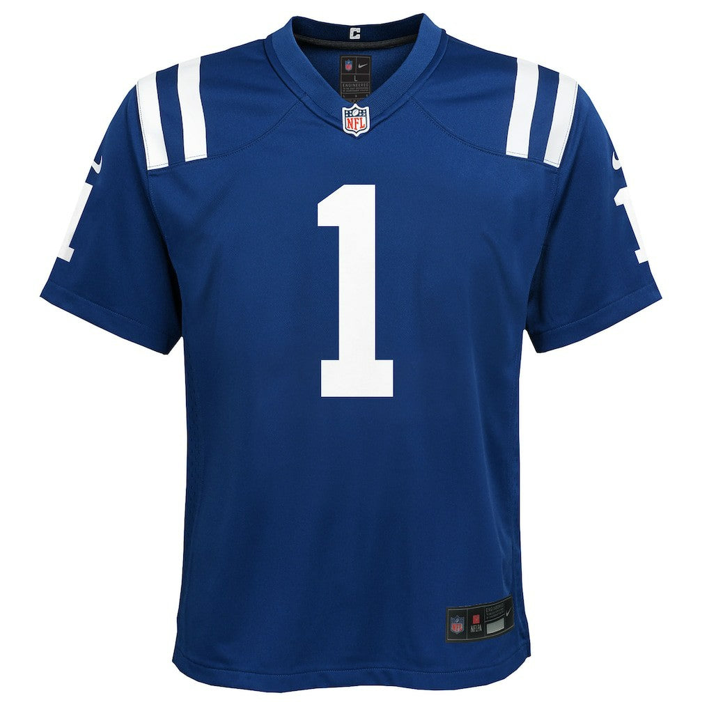 Ahmad Sauce Gardner Indianapolis Colts Youth Home Game Jersey Blue | Nike for Sale