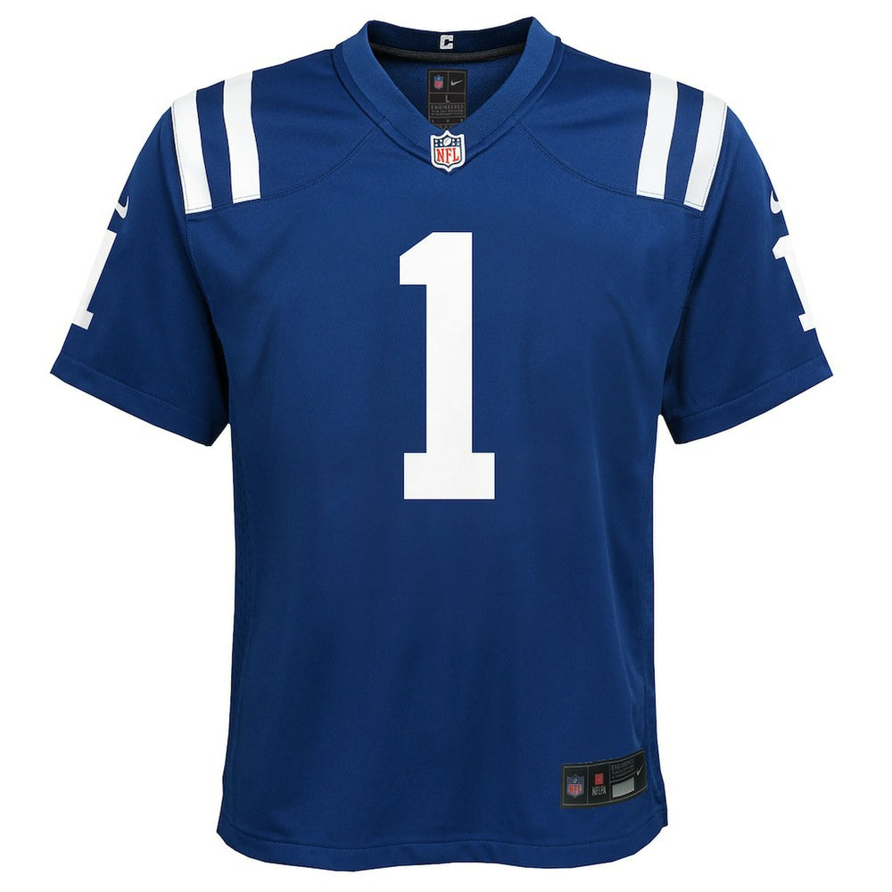 Ahmad Sauce Gardner Indianapolis Colts Youth Home Game Jersey Blue | Nike for Sale