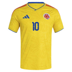 James Rodriguez Colombia National Team 2026 Home Replica Jersey Yellow | Adidas discount