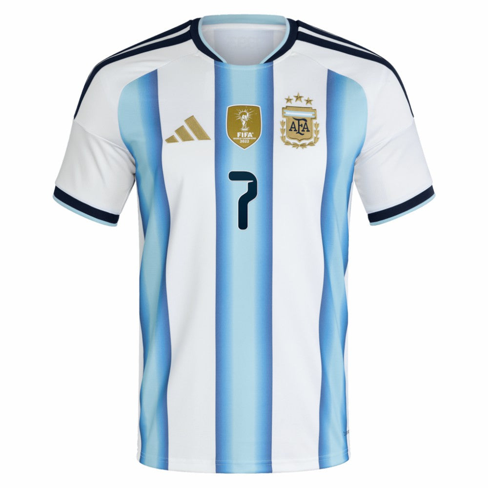 Rodrigo De Paul Argentina National Team 2026 Home Replica Jersey White | Adidas discount