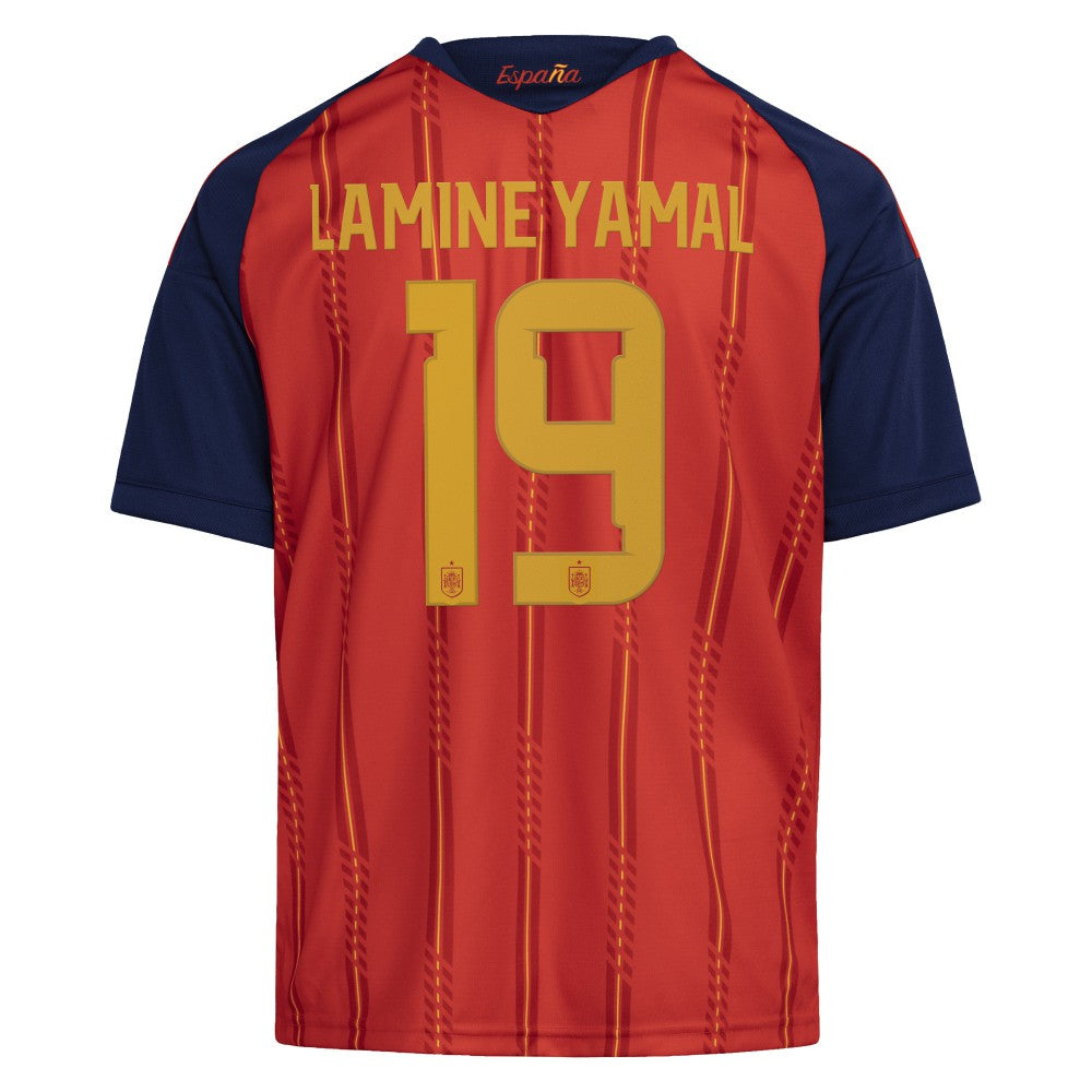Lamine Yamal Spain National Team Youth 2026 Home Replica Jersey Red | Adidas online