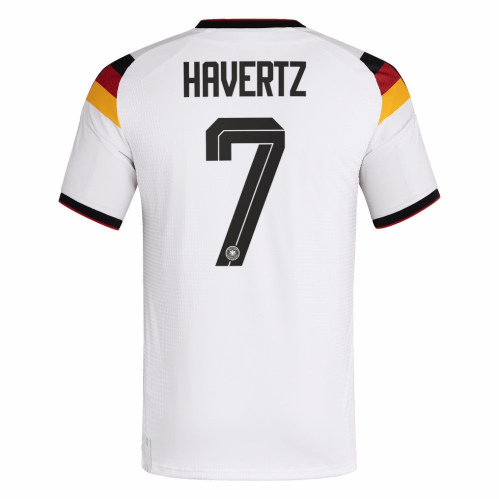 Kai Havertz Germany National Team 2026 Home Jersey White | Adidas