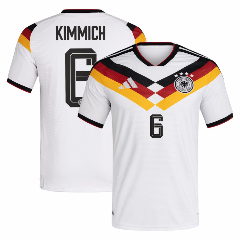 Joshua Kimmich Germany National Team 2026 Home Jersey White | Adidas