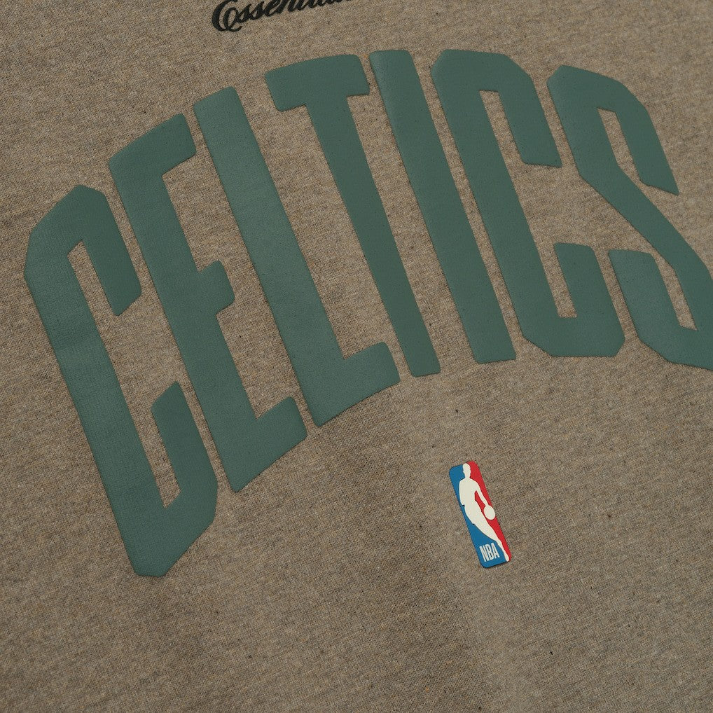 Boston Celtics Fear of God x NBA Unisex 90's T-Shirt Heather Gray - NBA