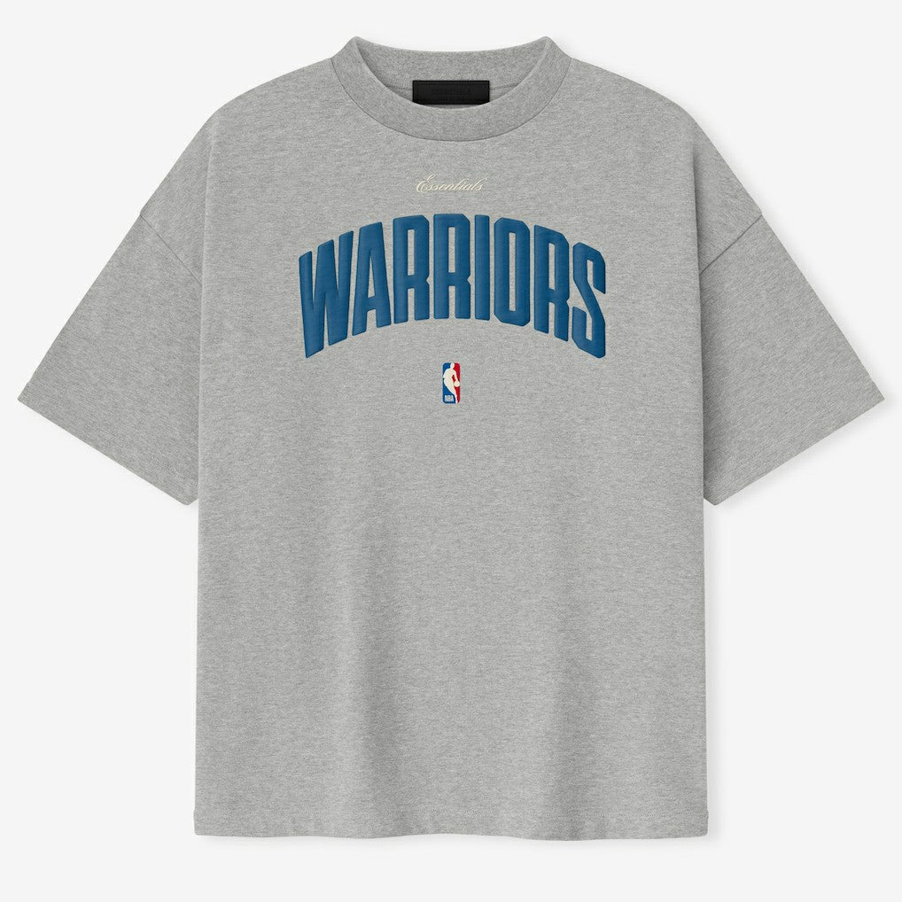 Golden State Warriors Fear of God x NBA Unisex 90's T-Shirt Heather Gray - NBA
