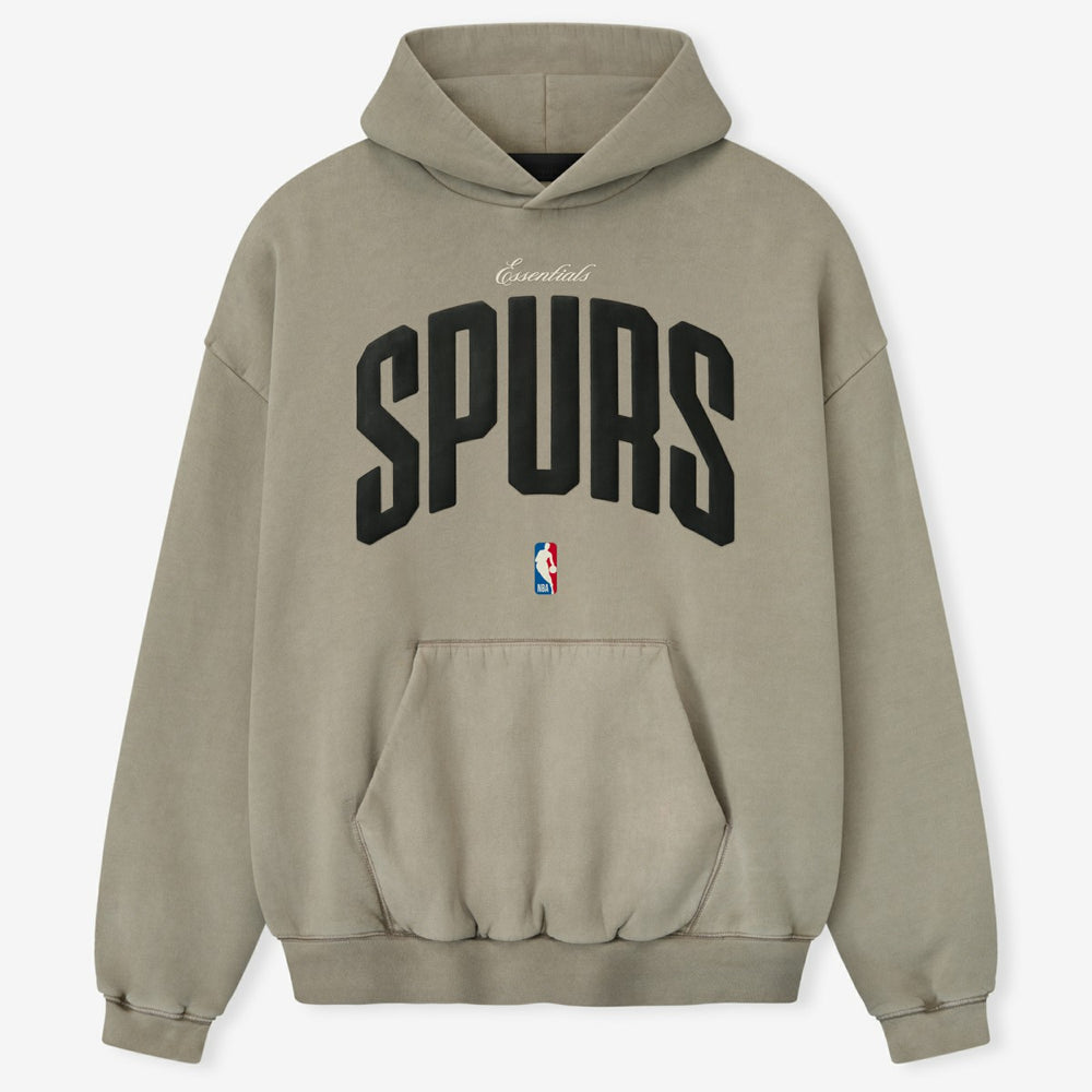San Antonio Spurs Fear of God x NBA Unisex 90's Hoodie Gray - NBA