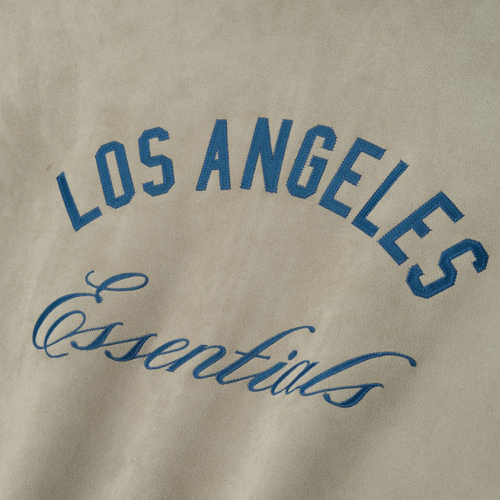 Los Angeles Dodgers Fear of God x MLB Unisex Modern Suede Half-Zip Jacket - MLB