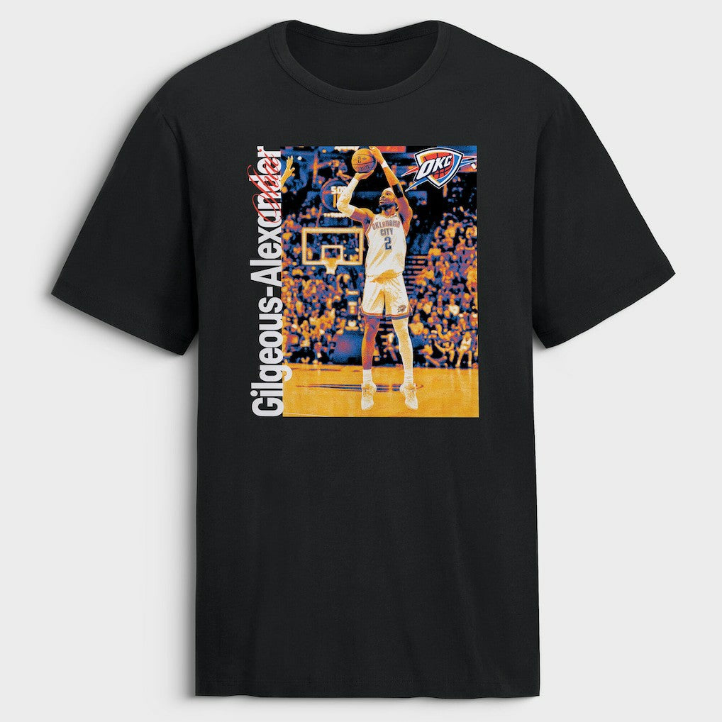 Shai Gilgeous-Alexander Oklahoma City Thunder Legacy T-Shirt Black - NBA