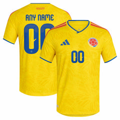 Colombia National Team FIFA x World Cup 2026 Home On Field Custom Jersey Yellow | Adidas online