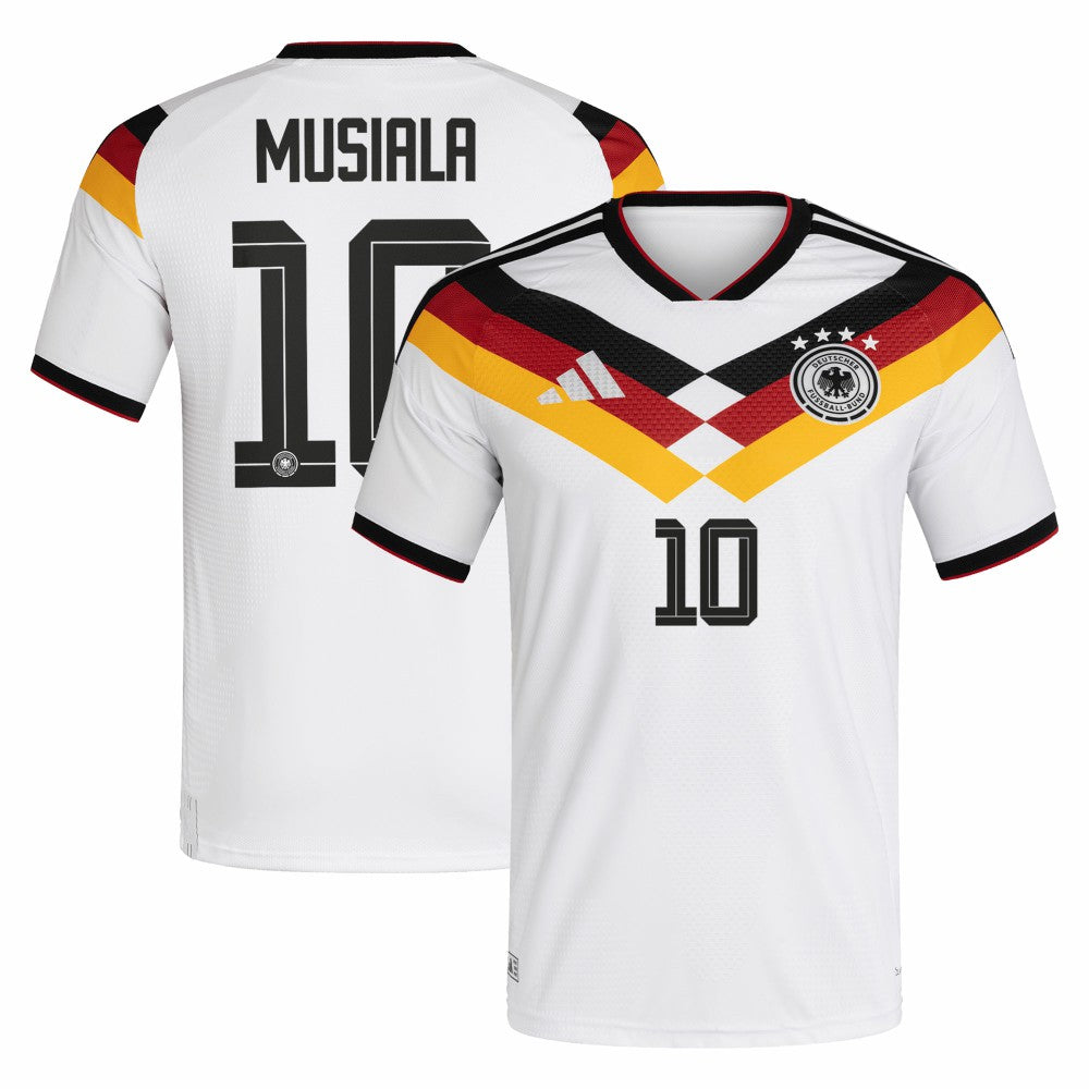 Jamal Musiala Germany National Team 2026 Home Jersey White | Adidas discount