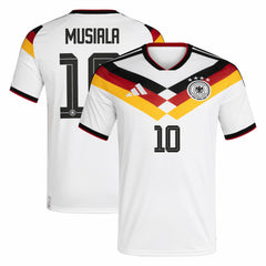 Jamal Musiala Germany National Team 2026 Home Replica Jersey White | Adidas cheap