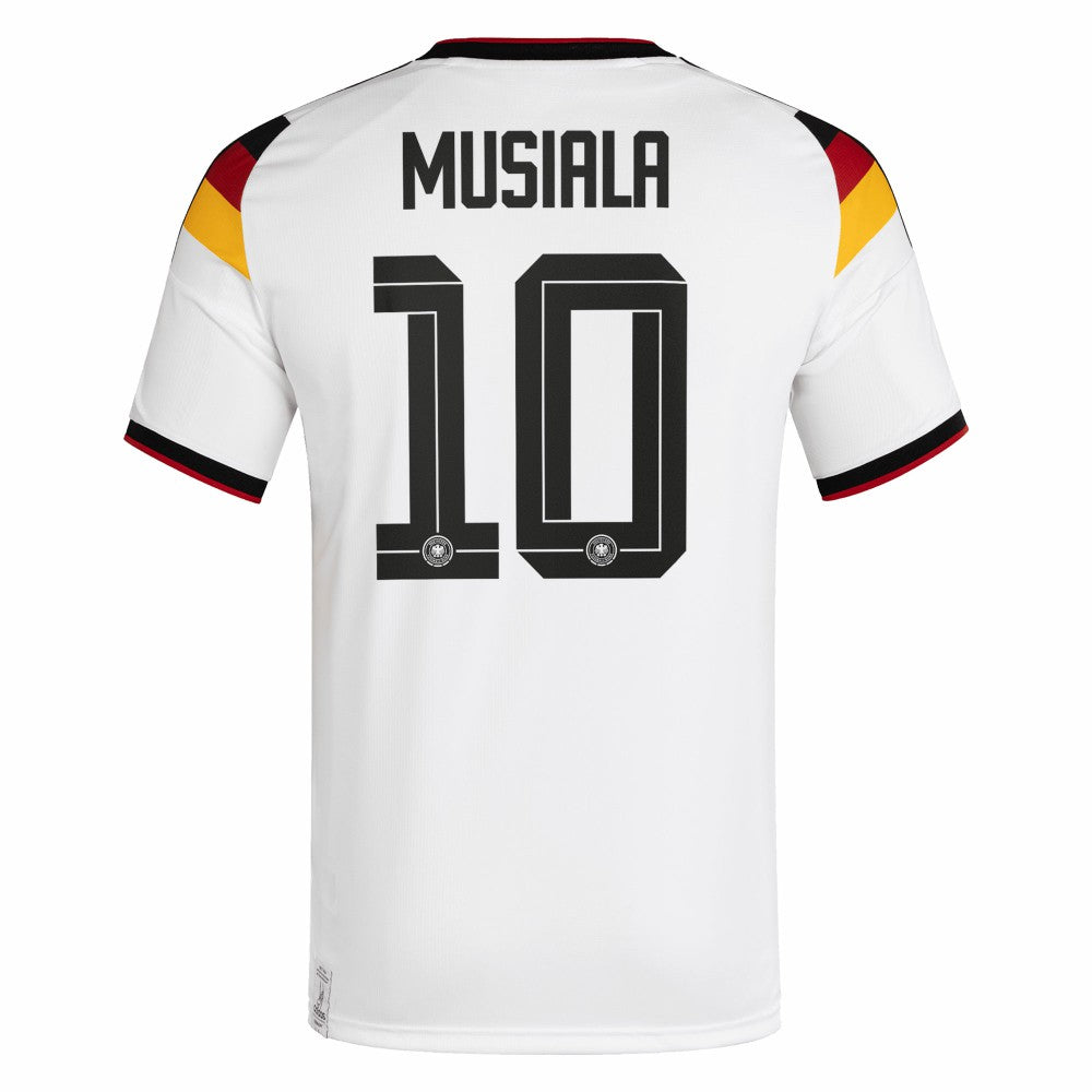 Jamal Musiala Germany National Team 2026 Home Replica Jersey White | Adidas cheap