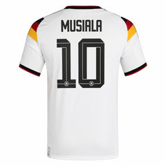 Jamal Musiala Germany National Team 2026 Home Replica Jersey White | Adidas cheap