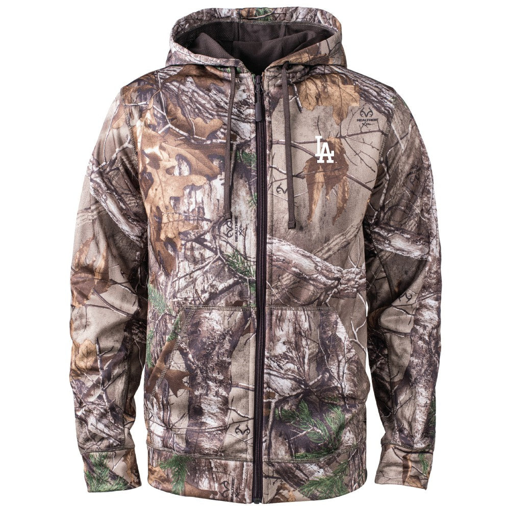 Los Angeles Dodgers Dunbrooke Trophy Realtree Full-Zip Hoodie - MLB