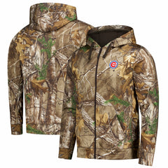 Chicago Cubs Dunbrooke Trophy Realtree Full-Zip Hoodie - MLB