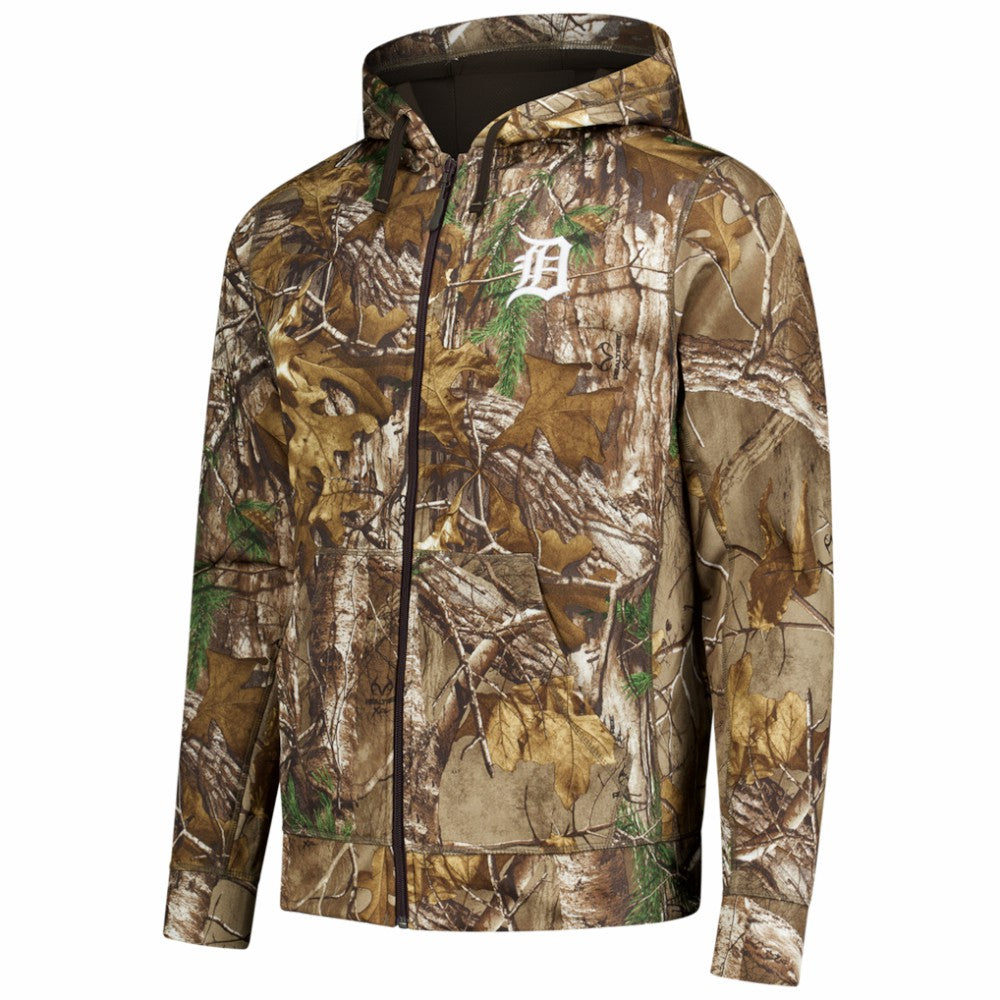 Detroit Tigers Dunbrooke Trophy Realtree Full-Zip Hoodie - MLB