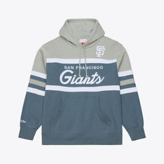 San Francisco Giants Mitchell & Ness Cooperstown Collection Thunderstorm Head Coach Hoodie - MLB