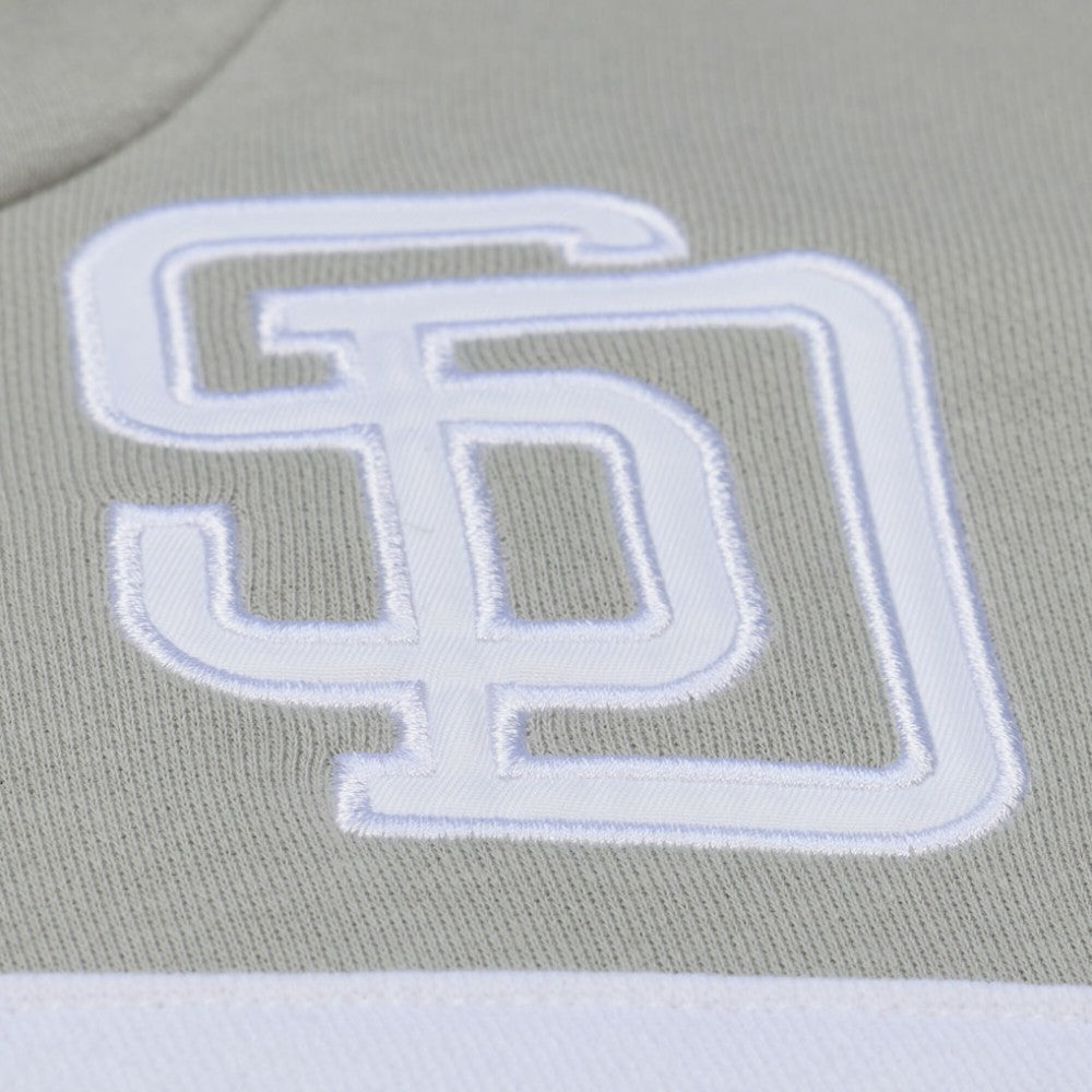 San Diego Padres Mitchell & Ness Cooperstown Collection Thunderstorm Head Coach Hoodie - MLB