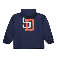 San Diego Padres Mitchell & Ness Full-Snap Hooded Coaches Jacket - MLB