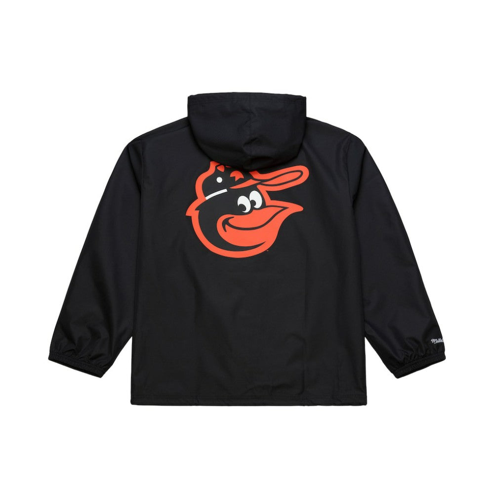 Baltimore Orioles Mitchell & Ness Full-Snap Hooded Coaches Jacket - MLB