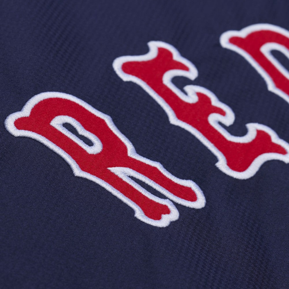 Boston Red Sox Mitchell & Ness Full-Snap Hooded Coaches Jacket - MLB