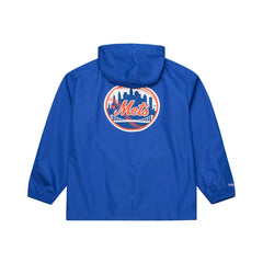 New York Mets Mitchell & Ness Full-Snap Hooded Coaches Jacket - MLB